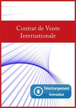 Contrato de Compraventa Internacional (francés) Contrat de Vente Internationale