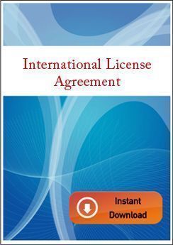 Contrato Internacional de Licencia de Fabricacion (inglés)